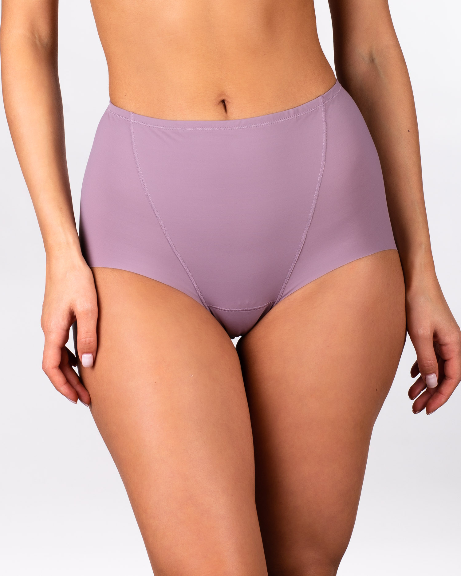 Жіночі безшовні трусики  lanny mode 5008 бузкові 3952-6